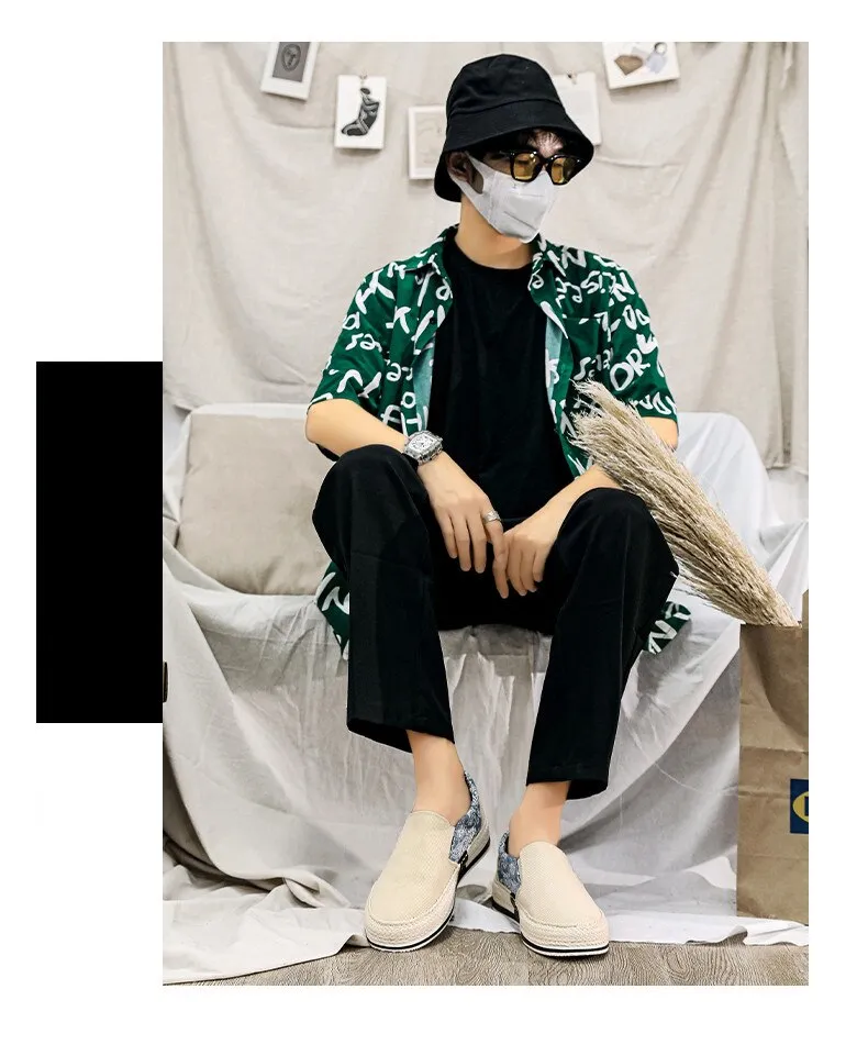 binfenxie Spring Canvas Loafers Men Fashion Blue Casual Shoes Men Espadrilles Comfort Slip On Shoes Men Flats Sneakers zapatos hombre