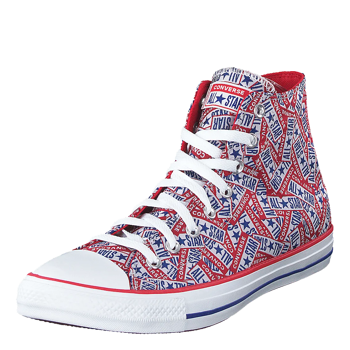 Cuck Taylor All Star Logo Play Red/white