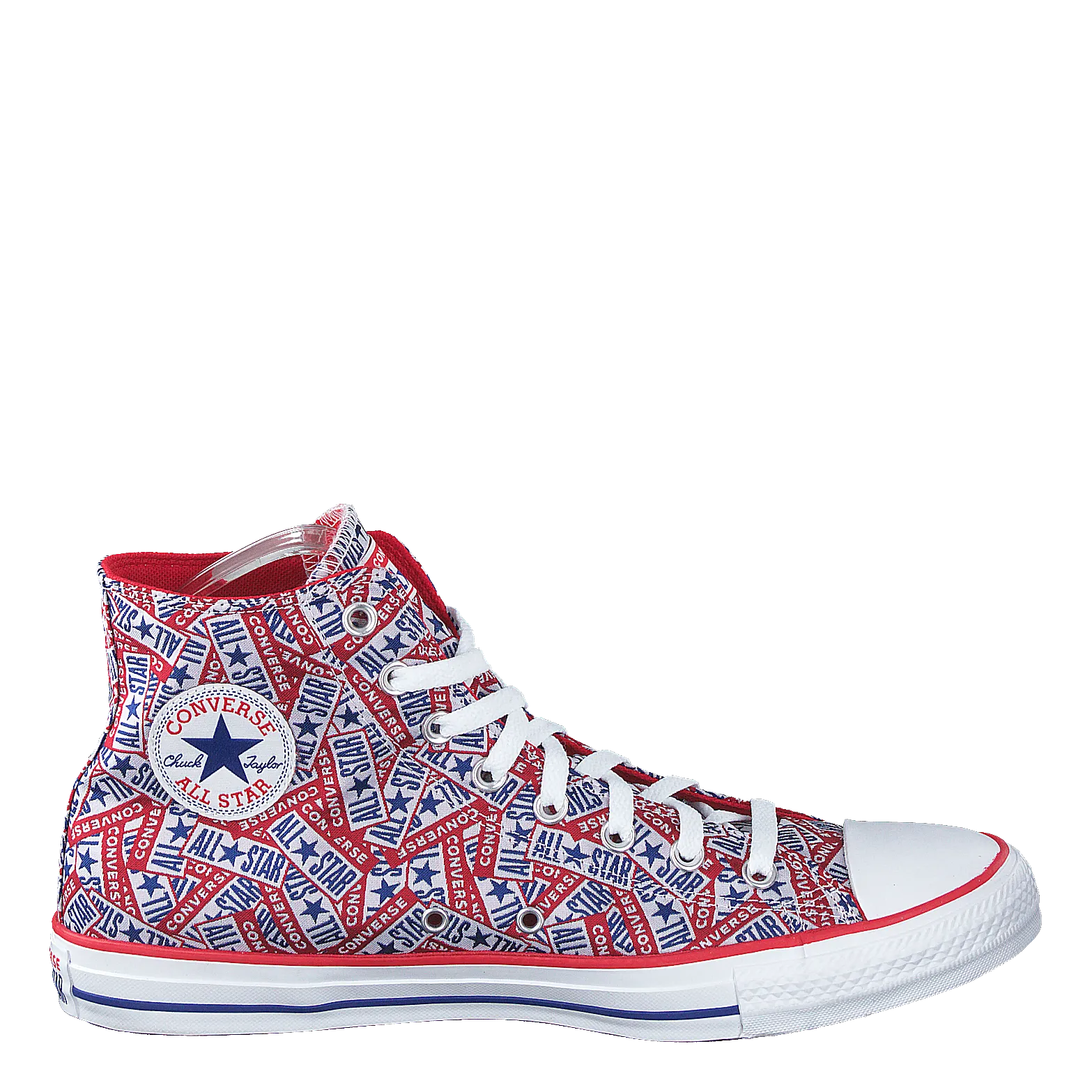 Cuck Taylor All Star Logo Play Red/white