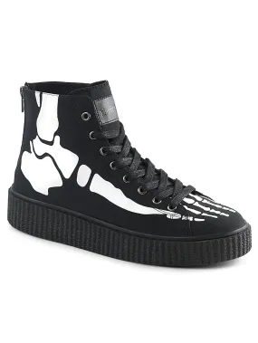 DEMONIA Unisex Gothic High-Top Platform Sneakers