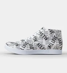 Men's Canvas Trainer Mid-Top