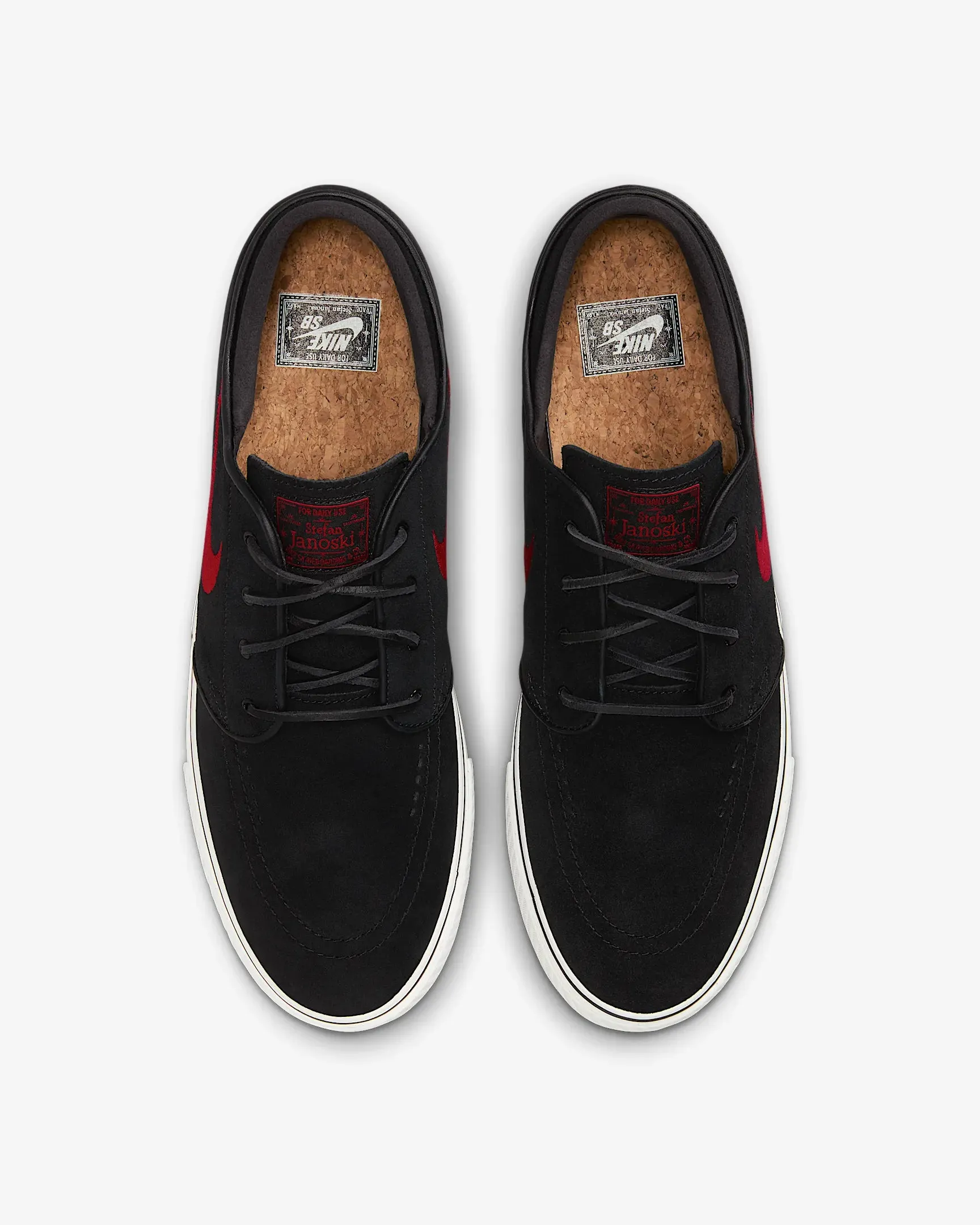 Nike SB Zoom Janoski OG  - BLACK/UNIVERSITY RED/WHITE