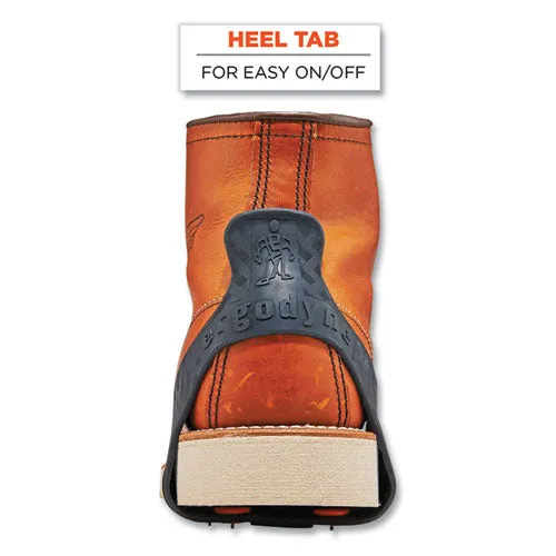 Trex 6300tc One-piece Slip-on Tungsten Carbide Ice Cleats, Medium, Black, Pair, Ships In 1-3 Business Days